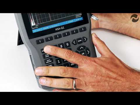 HSA-Q1 Professional RF Spectrum Analyser | Bug Detector