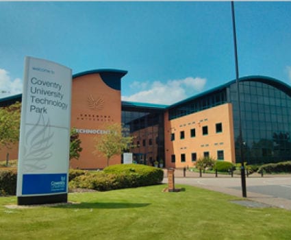 Coventry University Technology Park, where Spy Equipment UK is based.