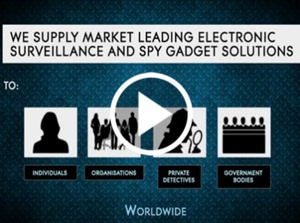 spy equipment video