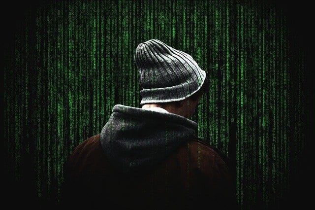 man and cyber crime