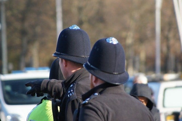 police with spy cameras in uk