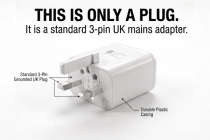 USB Mains Adapter UK (3-PIN) thumbnail