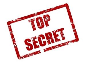 top secret sign