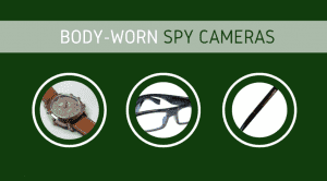 body worn spy cameras poster