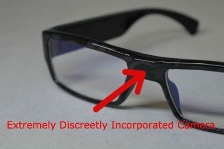 Covert Glasses Camera
