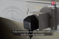 Double Plug Adapter Voice Recorder (Time-Date) thumbnail