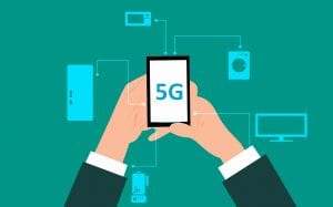 5G on Mobile Graphic