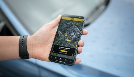 car tracker data on phone