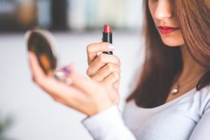 cheating partner wearing lipstick