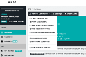 Global PC Spy Software Monitoring Computers