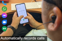 Bluetooth Neckband Phone Call Recorder thumbnail