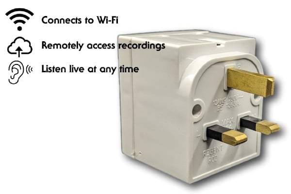 WiFi Listen and Record Double Adapter