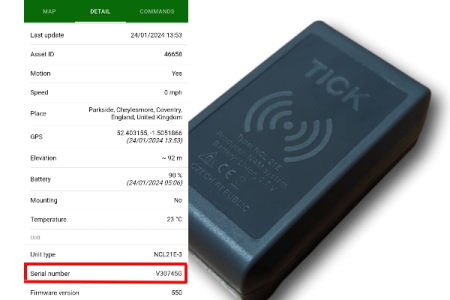 Annual Renewal – Tick Car Asset Tracker