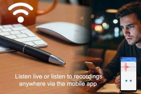 WiFi Listen and Record Pen