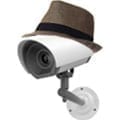 spy camera with hat on