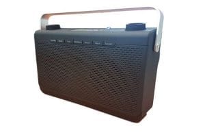 DAB radio with hidden spy camera